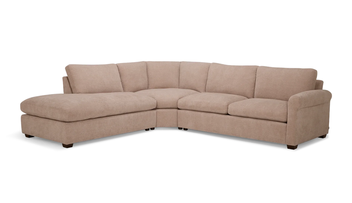 Madison Roll Arm Sectional by Palliser
