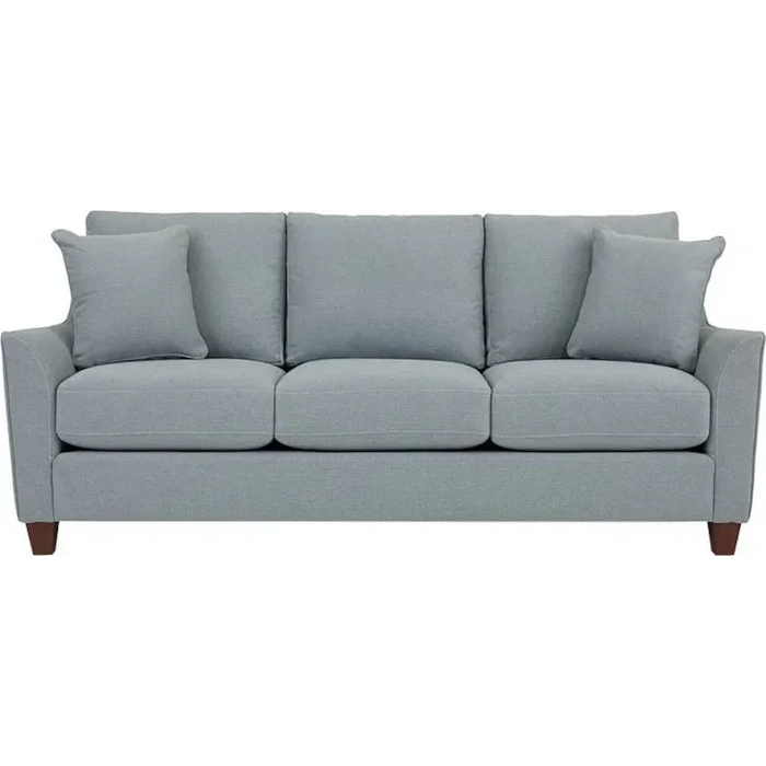 Noah Contemporary Upholstered Sofa with Tapered Wood Leg by La-Z-Boy