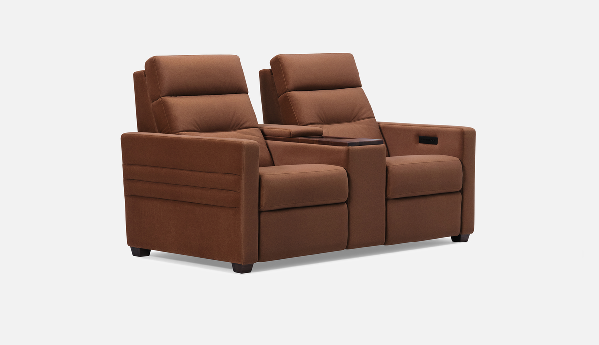 Reece Triple Power Reclining Loveseat w/ Console by Palliser