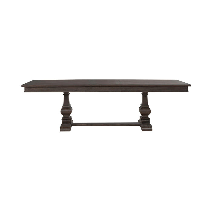 Paradise Valley - Trestle Table Base - Dark Brown