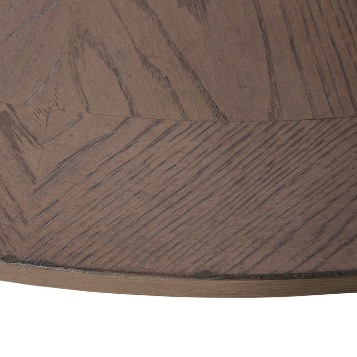 Americana Farmhouse - Single Pedestal Table Top - Light Brown