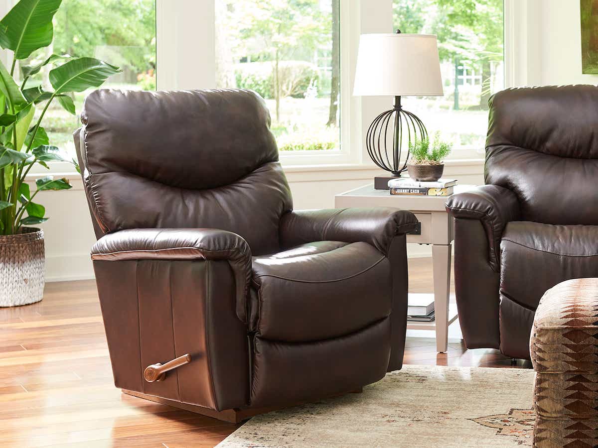 La-Z-Boy James 010521 rocking recliner, exact-model feature view