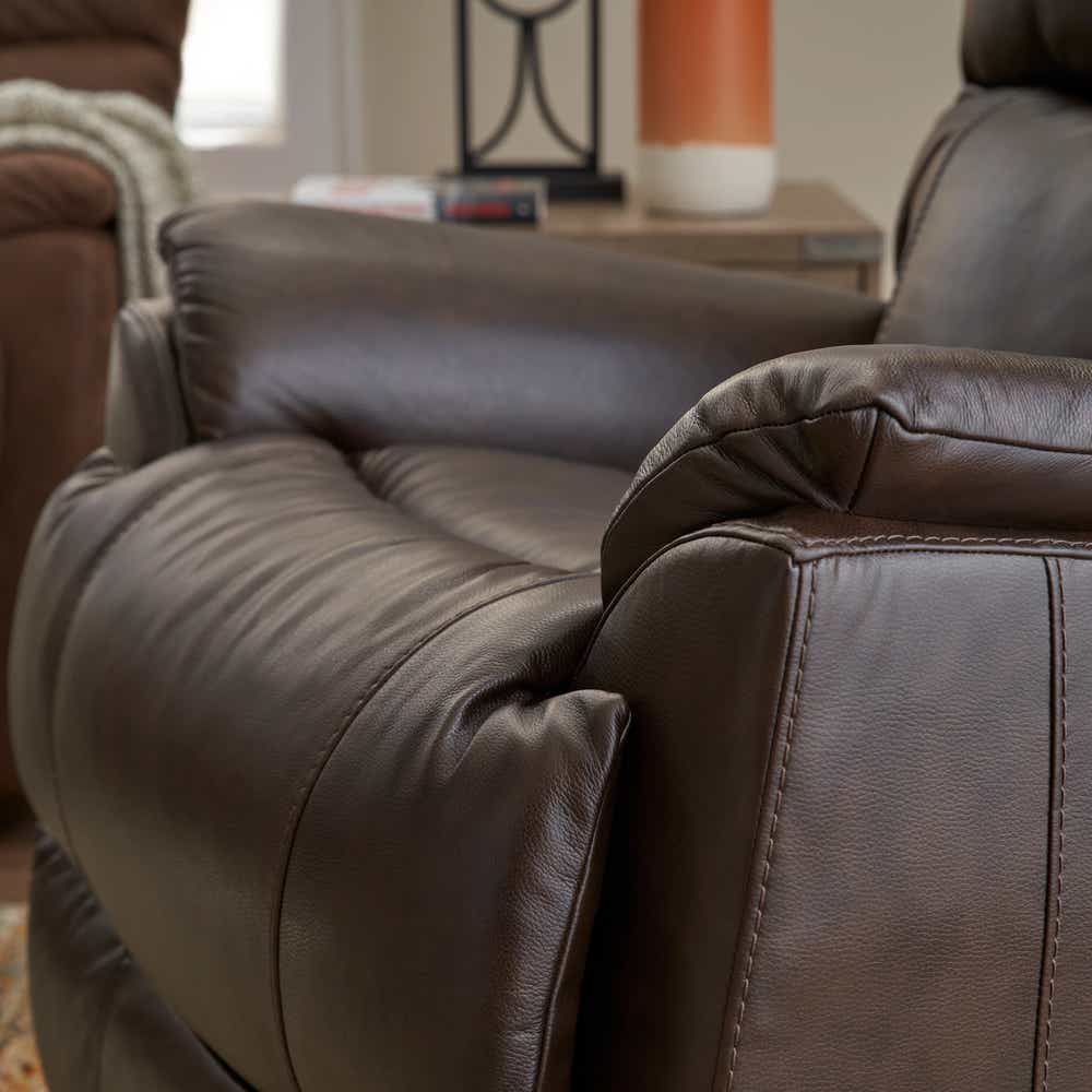 La-Z-Boy Trouper Rocking Recliner in Antique — D212432, alternate view