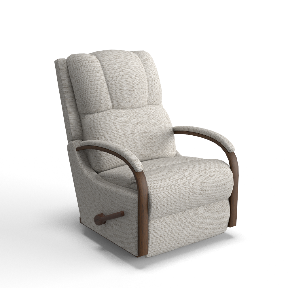 La-Z-Boy Harbor Town 010799 rocking recliner in Oyster D180732, configured product view