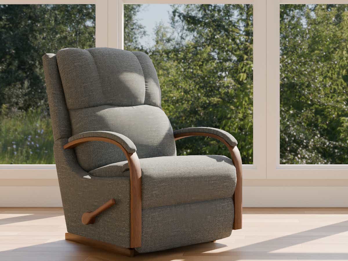 La-Z-Boy Harbor Town 010799 rocking recliner, feature view
