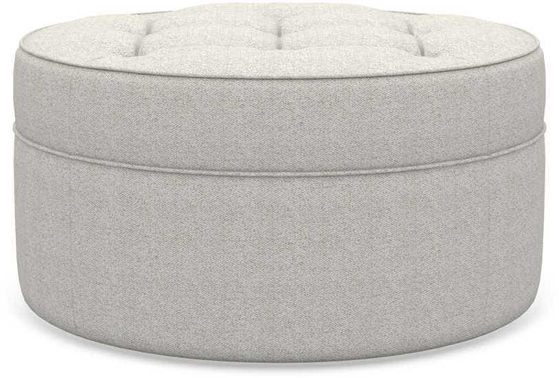 La-Z-Boy Roundabout Ottoman 024225 manufacturer front dimension diagram
