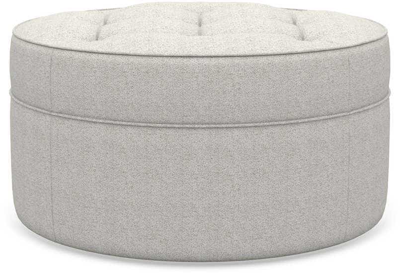 La-Z-Boy Roundabout Ottoman 024225 manufacturer side dimension diagram