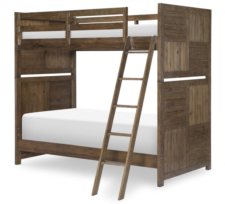 Summer Camp - Bunk Ladder And Guard Rails - Tree Brown