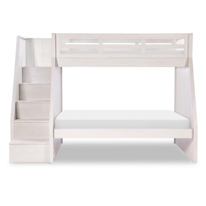 Ashton - Bunk Bed Twin / Full Slats - Bleached Linen