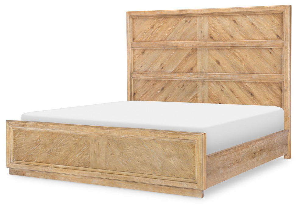 Torrance - King / California King Panel Headboard - Aged Driftwood