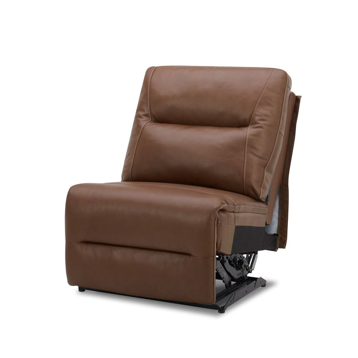 Cameron - Armless Recliner P3 & ZG - Saddle