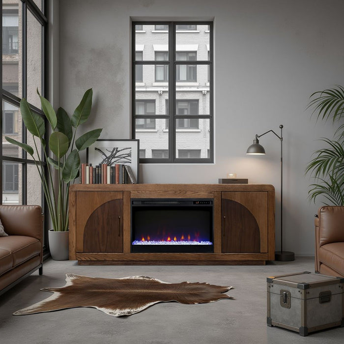 Eclipse - Fireplace TV Stand