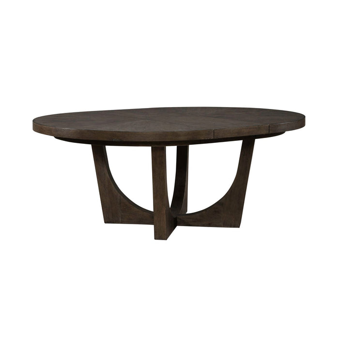 Cascade Falls - Pedestal Table - Brown