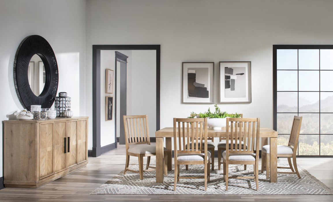 Torrance - Slat Back Dining Chair (Set of 2) - Aged Driftwood