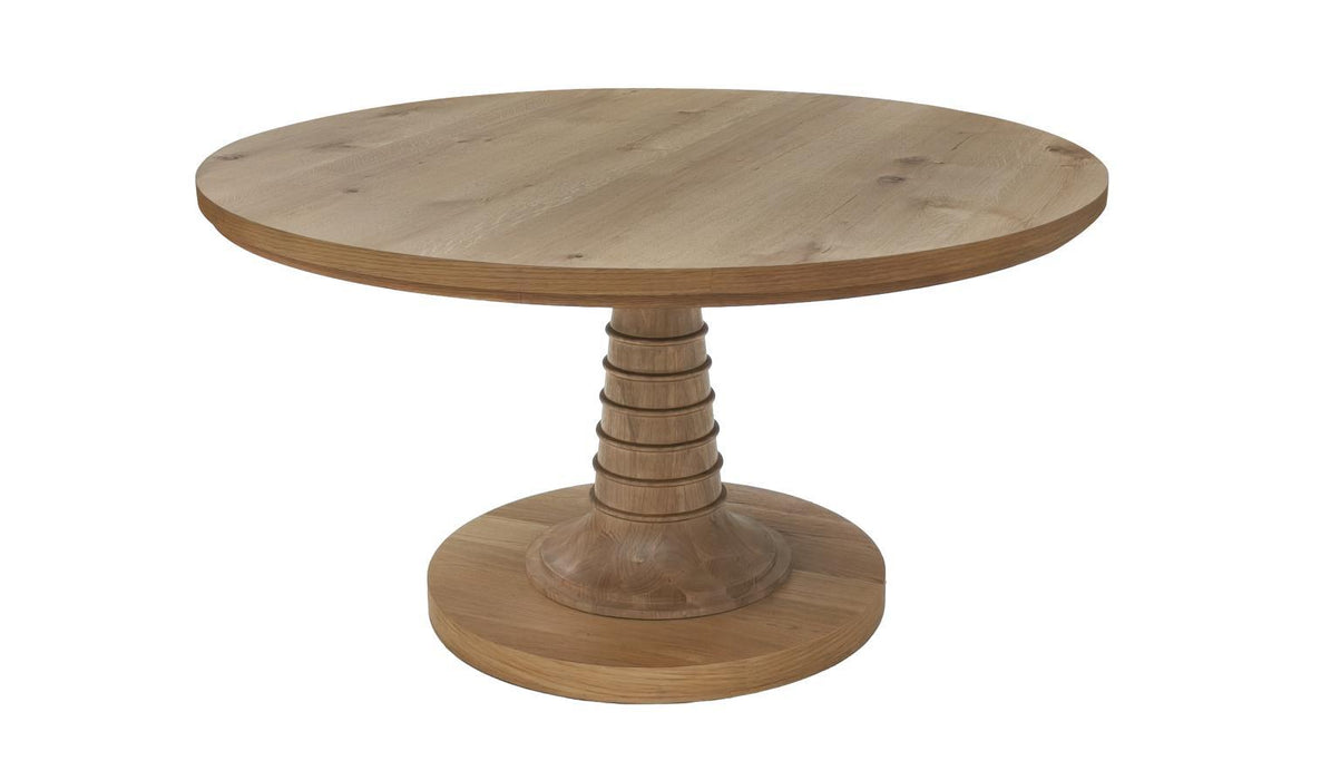 Seraphina - Round Dining Table Top - Sunlit Oak