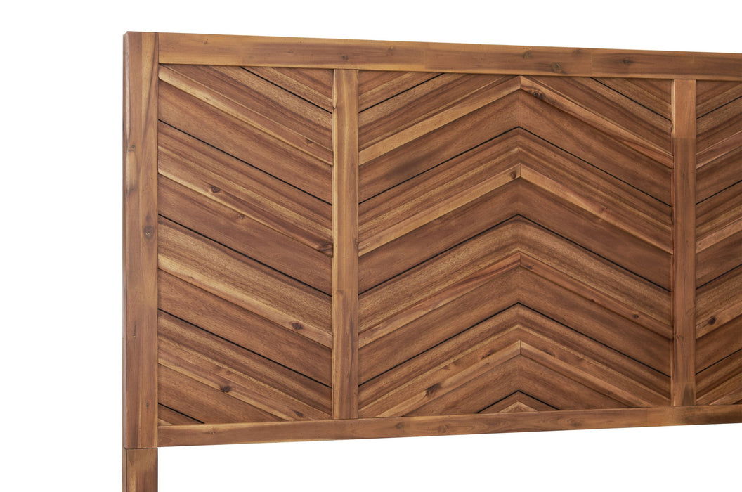 Astoria - Queen Headboard - Natural Herringbone