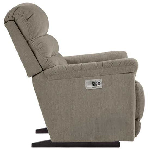 La-Z-Boy Joshua 10U502 power rocking recliner with headrest, side dimensions