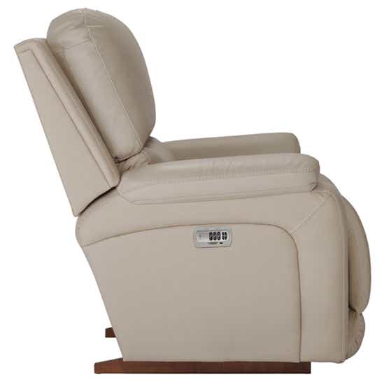 La-Z-Boy Greyson 10U530 power rocking recliner with headrest, side dimensions