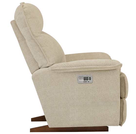 La-Z-Boy Jay 10U706 power rocking recliner with headrest, side dimensions
