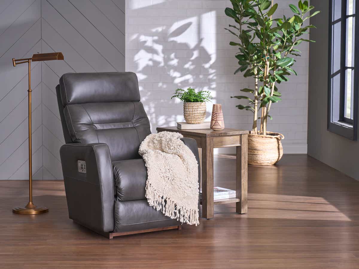 La-Z-Boy 10U787 Power Rocking Recliner, featured view in York Cream