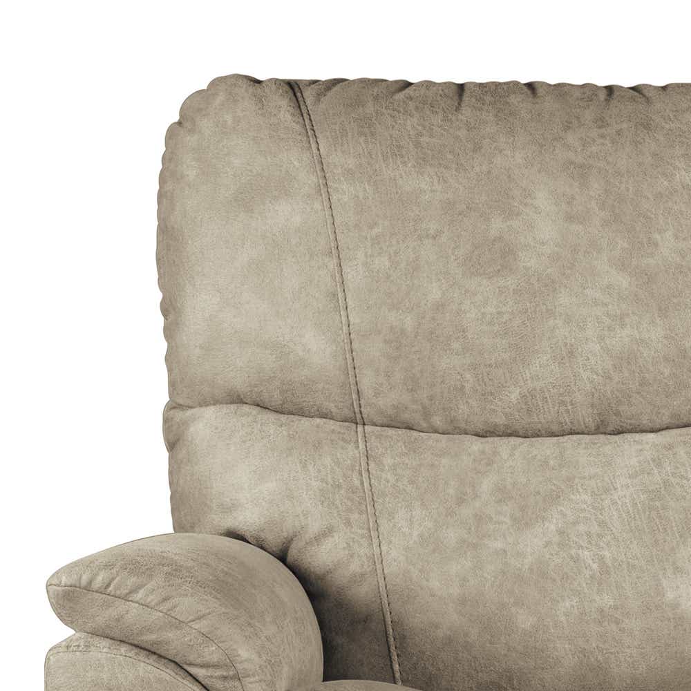 Trouper Power Rocking Recliner w/ Headrest Lumbar — Antique — D212432 view 4