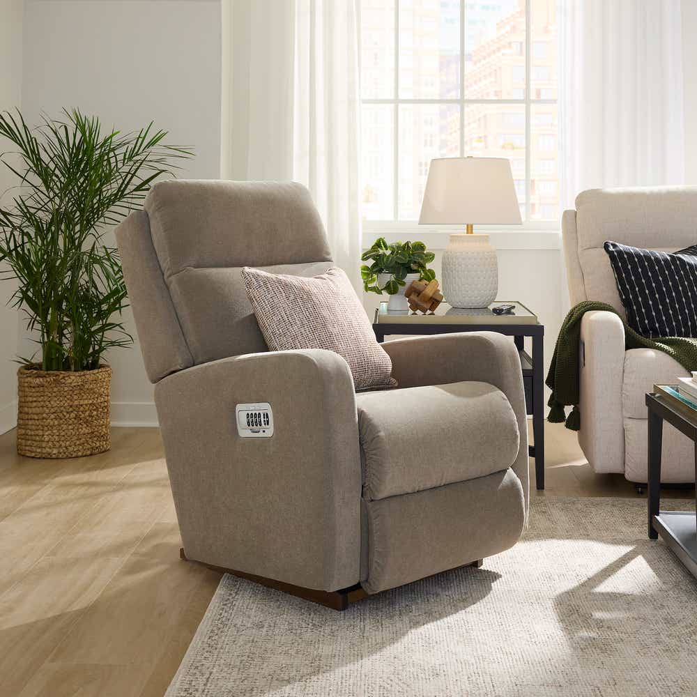 Finley Power Rocking Recliner with Headrest and Lumbar - additional manufacturer view 7