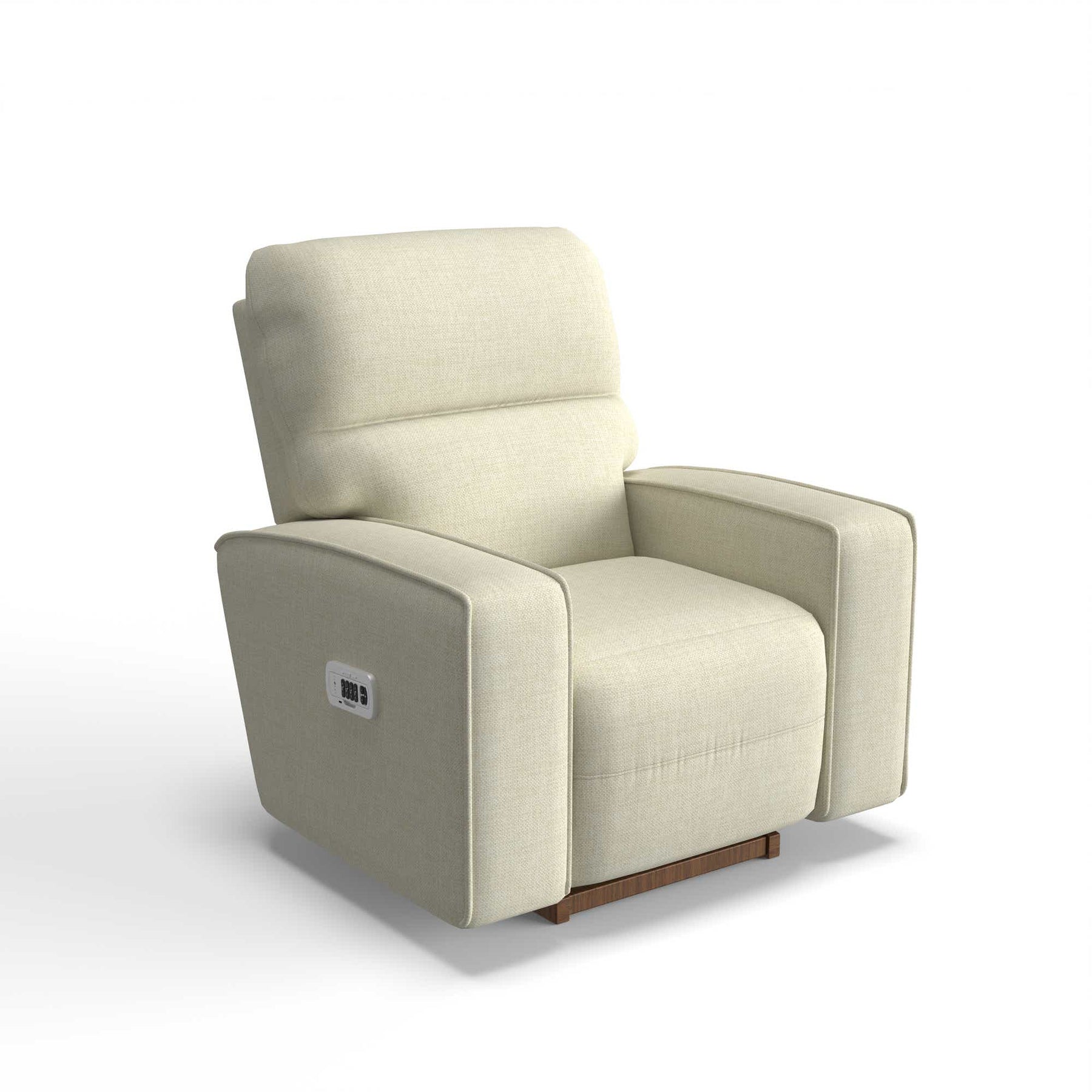 Maddox Power Rocking Recliner in Platinum i-Rivers