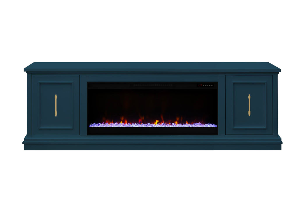 Jordan - Fireplace TV Stand