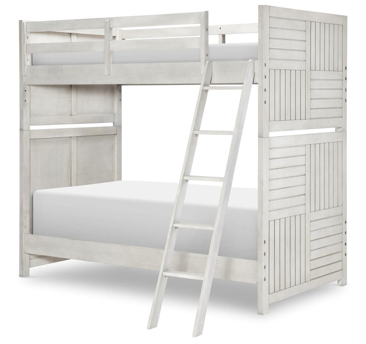 Summer Camp - Twin Bolting Bunk Rails With Slat Rolls - Stone Path Gray