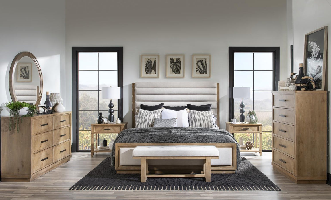 Torrance - Queen / King Storage Side Rails - Aged Driftwood