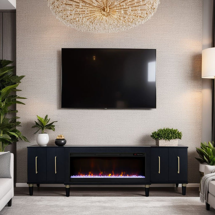 Harmony - Fireplace TV Stand
