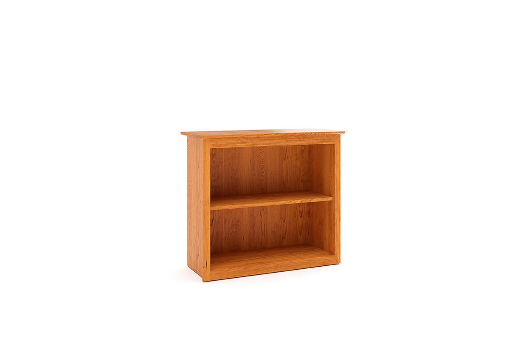 2-Shelf Bookcase With Face Frame by 802 Furniture