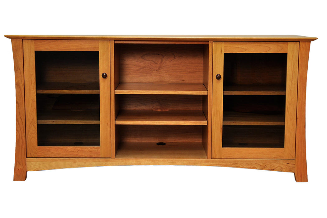 60" TV Stand Glass Doors by 802 Furniture