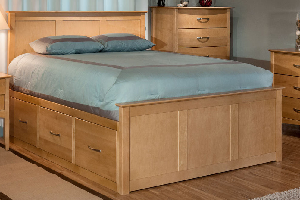 Winooski Captain's Panel Bed by 802 Furniture