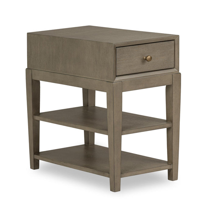 Emery - Chairside Table - Slate Stone