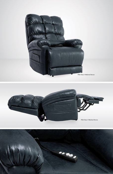 Mega Motion Watford Fabric iNFI POCO Infinite Position Power Lift Recliner