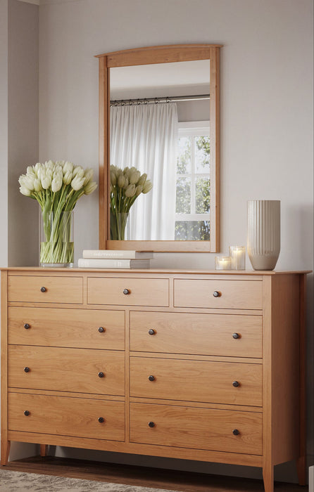 The Manchester Vertical Arched Mirror by 802 Furniture