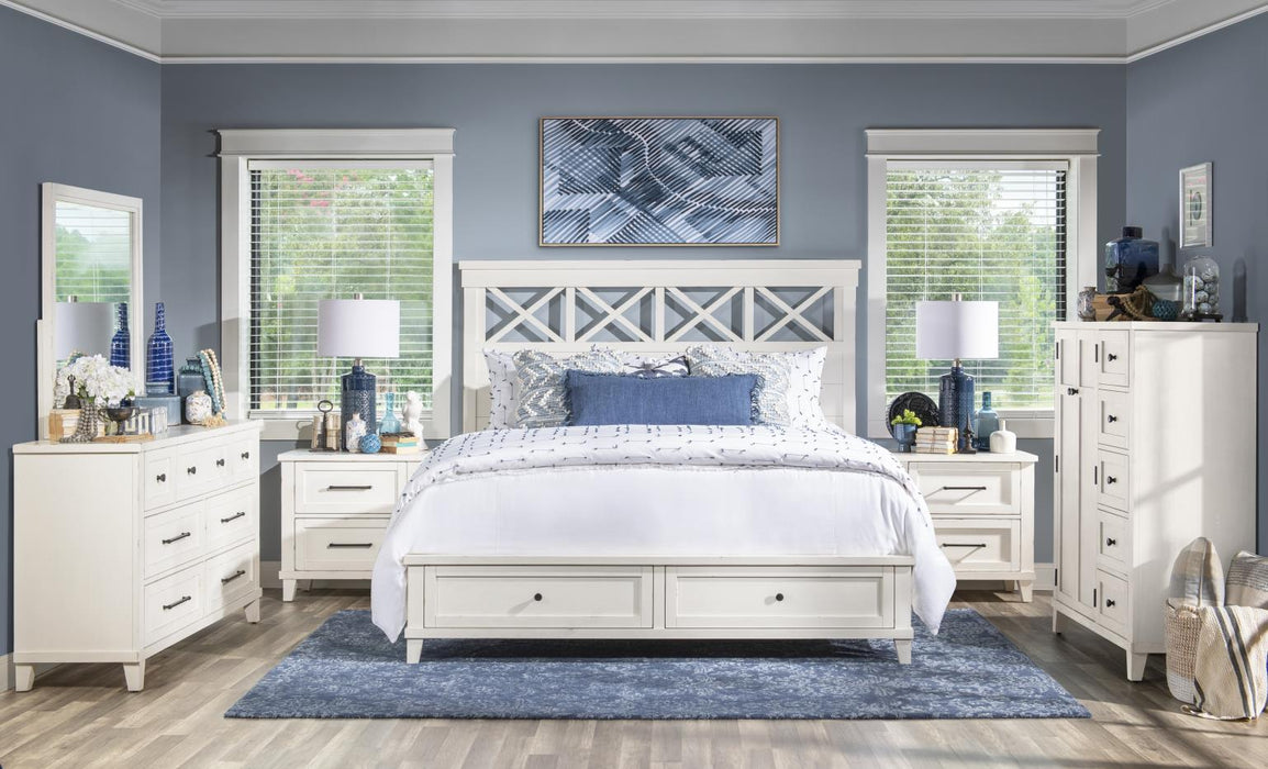 XXX's And OOO's - Queen Panel Footboard - Cotton