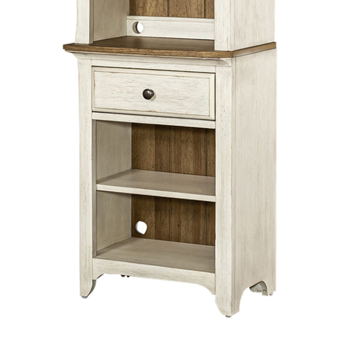 Farmhouse Reimagined - Left Pier Base - White