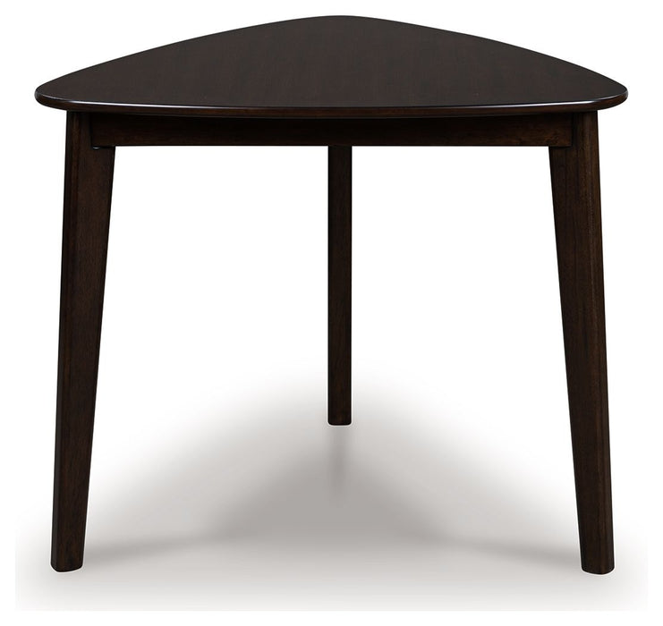 Mallenette - Merlot - Triangle Dining Room Table