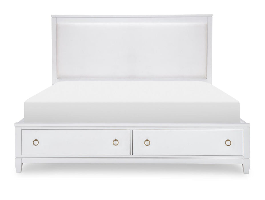 Summerland - Queen Storage Footboard - White