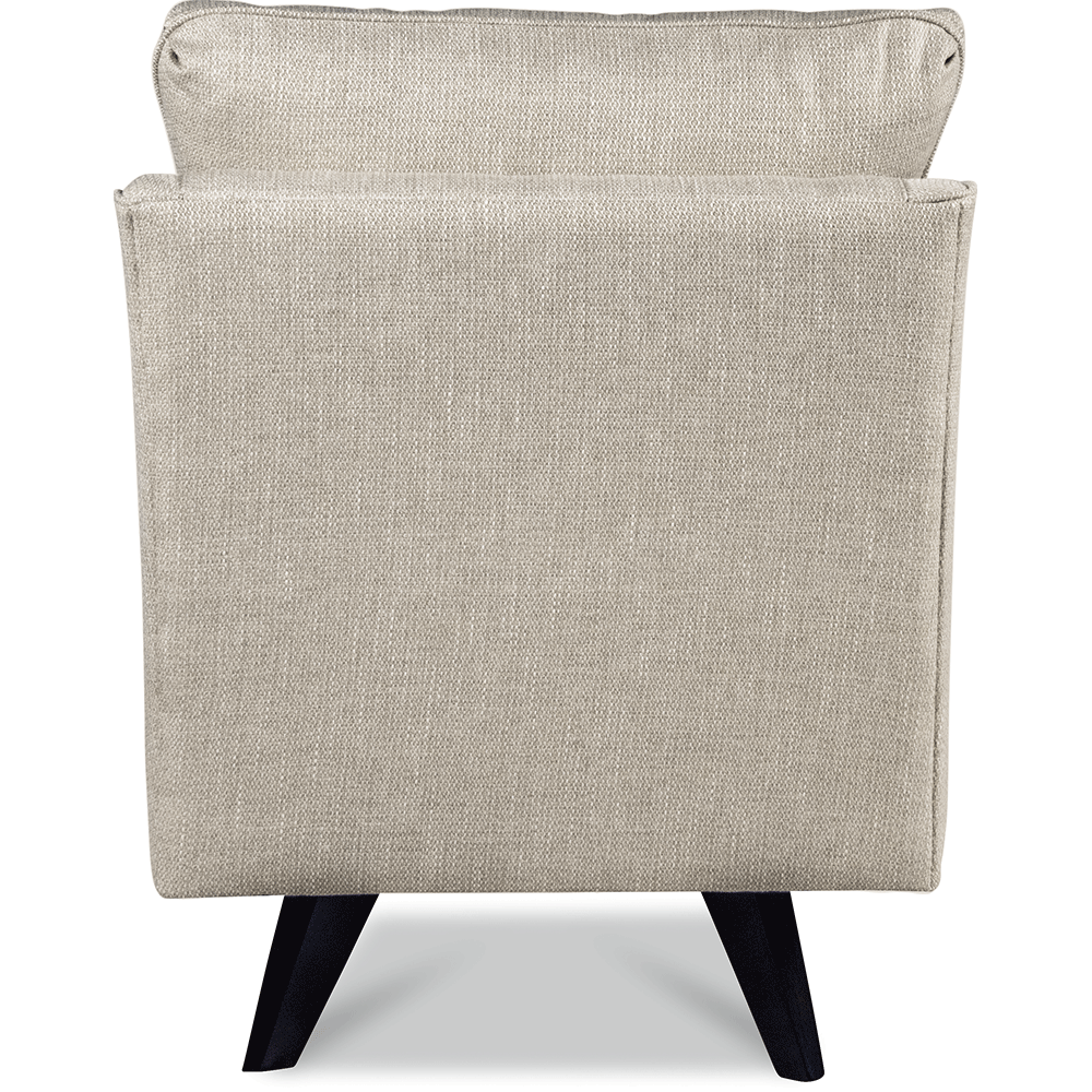 Reegan Swivel Chair with Wood Legs and Premier ComfortCore Cushion — Burgundy — Seamount B153808 view 3