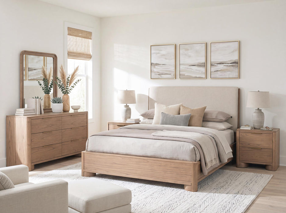 Alden - Dresser (6 Drawers, Jewelry Tray In Top Rsf Drawer, Felt Lined Top Drawers, Cedar Lined Bottom Drawers) - Stonewashed