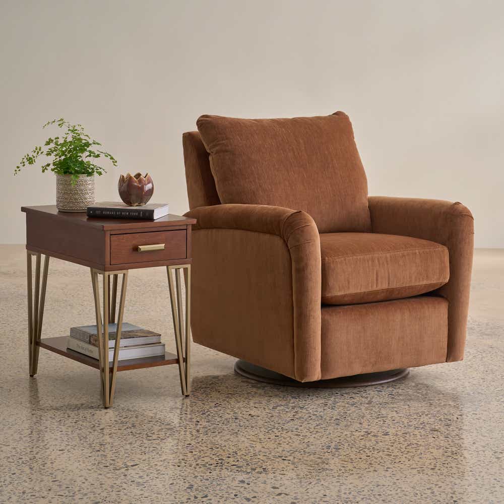 Alma Swivel Gliding Chair
