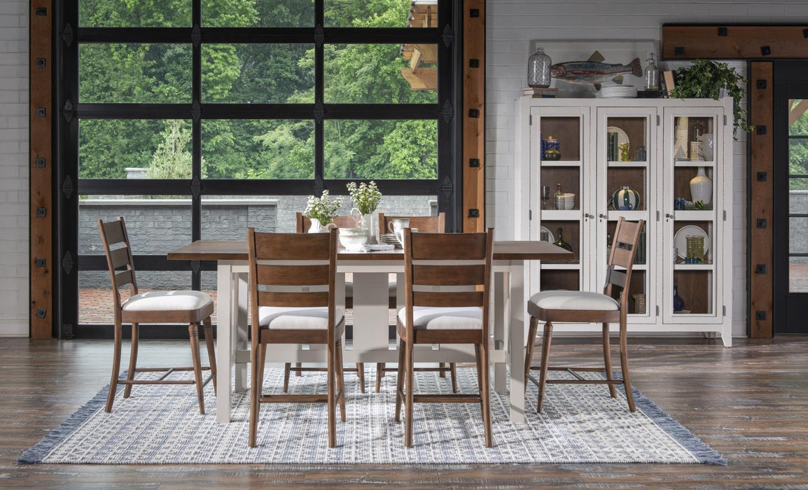 Lake House - Ladder Back Counter Height Stool (Set of 2)