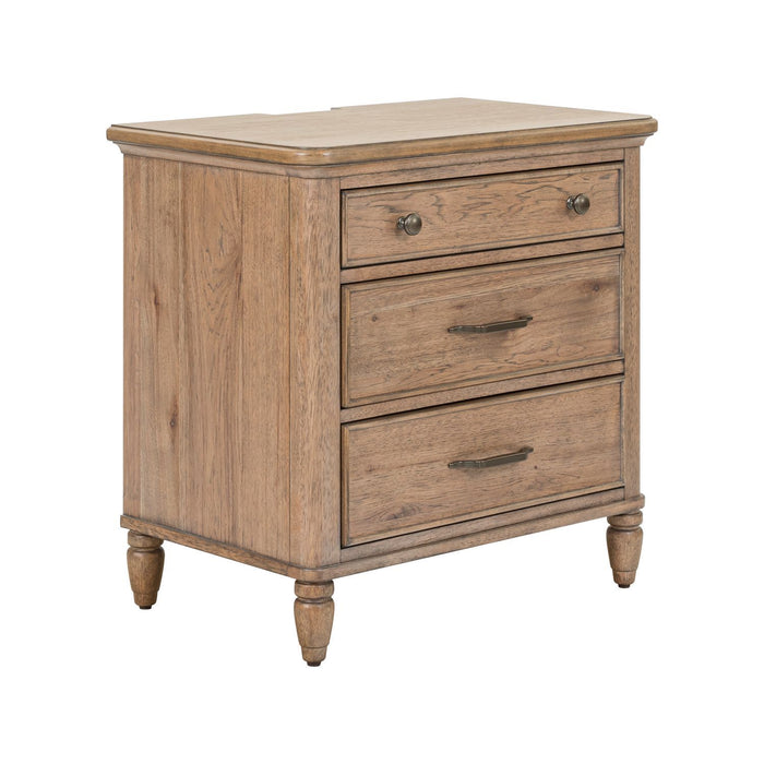 Hickory Grove - Panel Bed Rails - Heirloom Brown