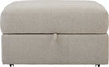 La-Z-Boy Tahoe Ottoman 240632 manufacturer front dimension view