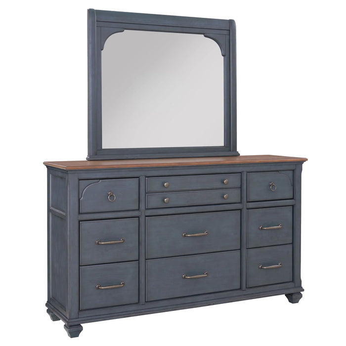 Americana - Mirror - Corduroy Blue