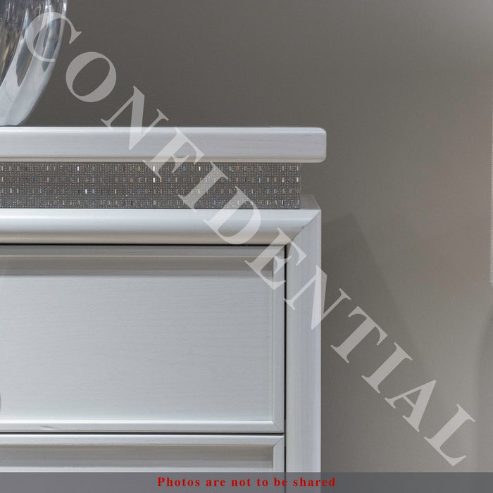 Reflections - Queen Panel Footboard - White