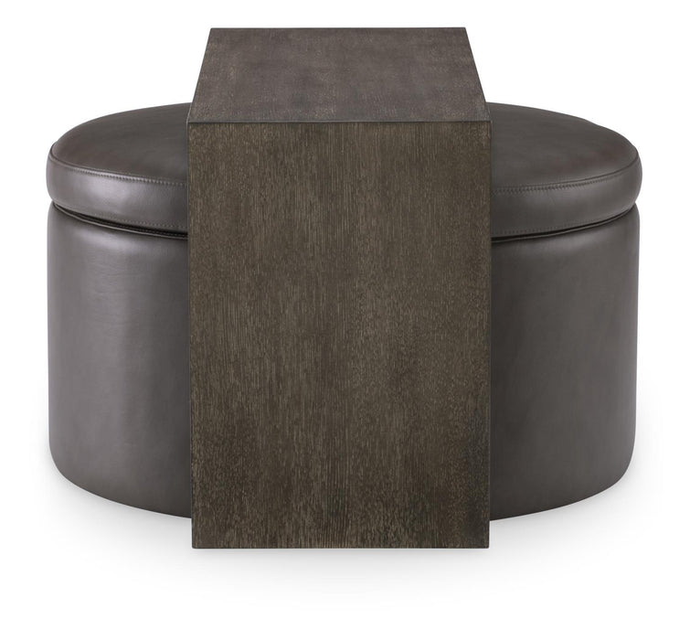 Luna Ravello - Swivel Ottoman On Casters